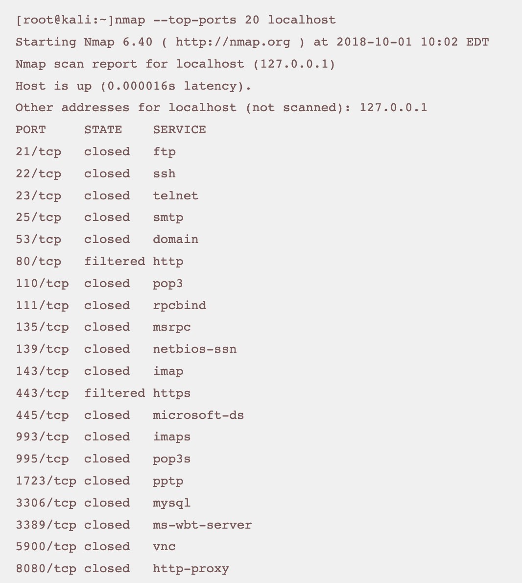 Pentest NMAP ile Başlar