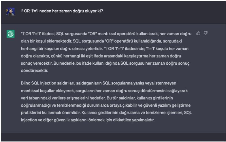 ChatGPT ile Siber Güvenlik Eğitimi
