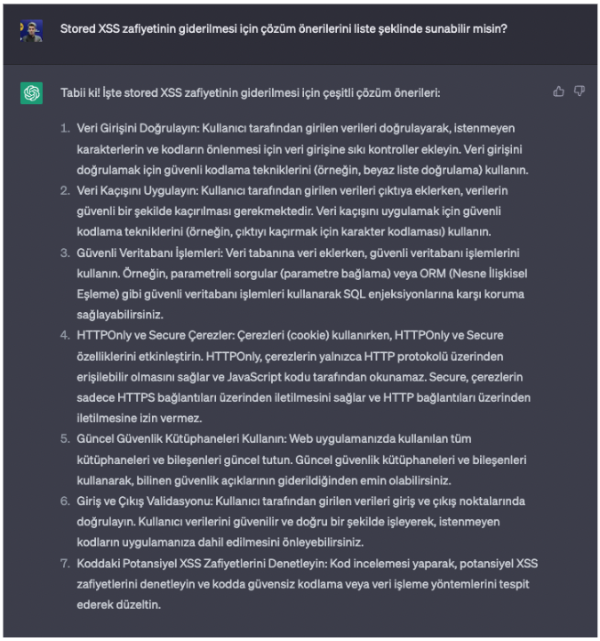 ChatGPT ile Siber Güvenlik Eğitimi