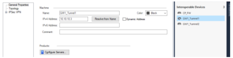 Checkpoint Route Base VPN-VTI Tunnel Interface 