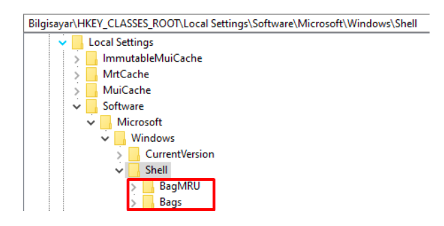 Shellbags