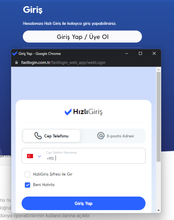 BITB – Tarayıcı içindeki Tarayıcı Saldırıları